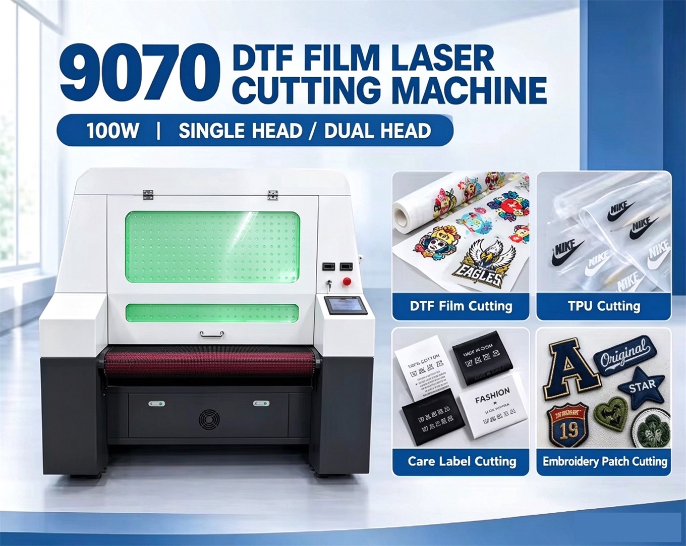 9070 DTF Cutter ENclosed