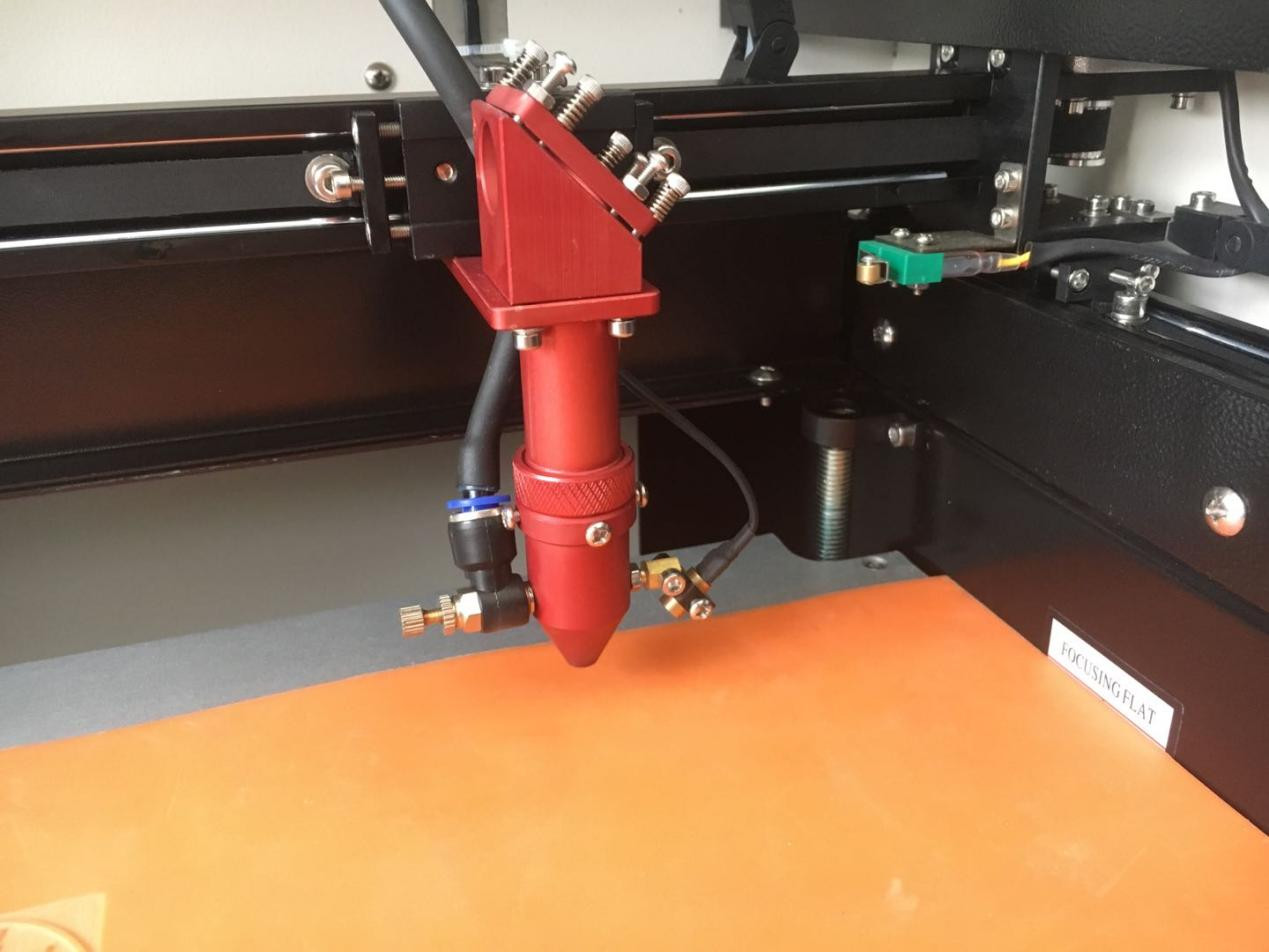 Rubber self-inking stamp laser making engraving machine
