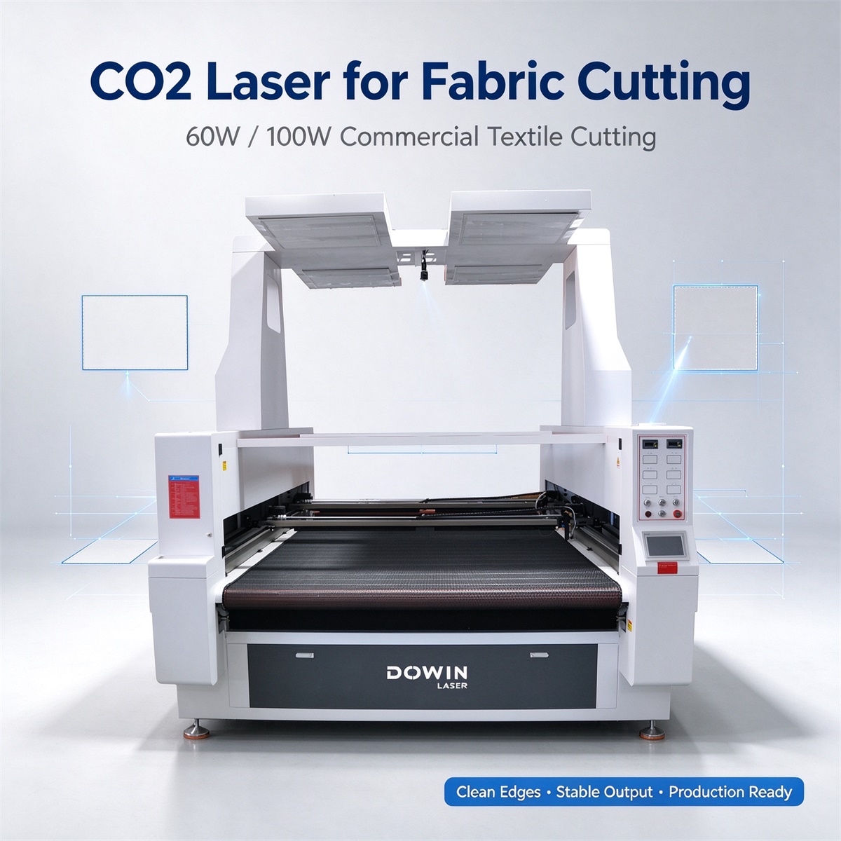 CO2 Laser Power for Fabric Cutting