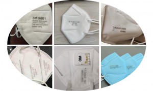 Facial mask marking