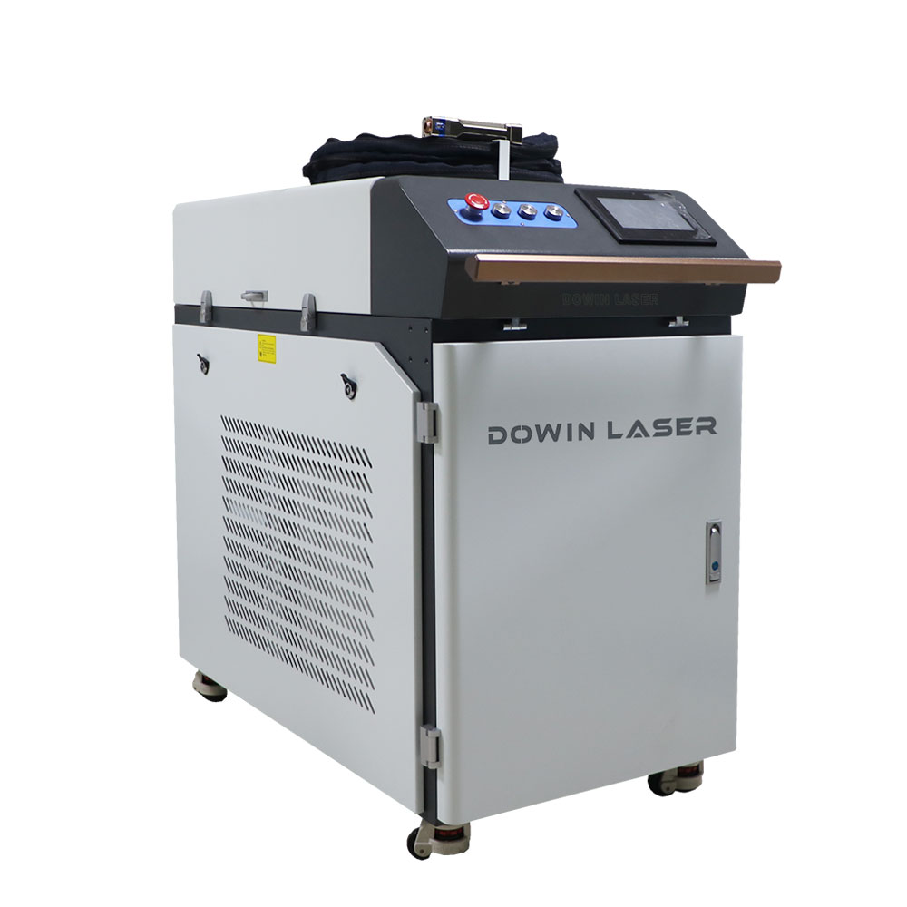 Soudage au laser à fibre, découpe au laser à fibre, nettoyage au laser à fibre, machine trois en un